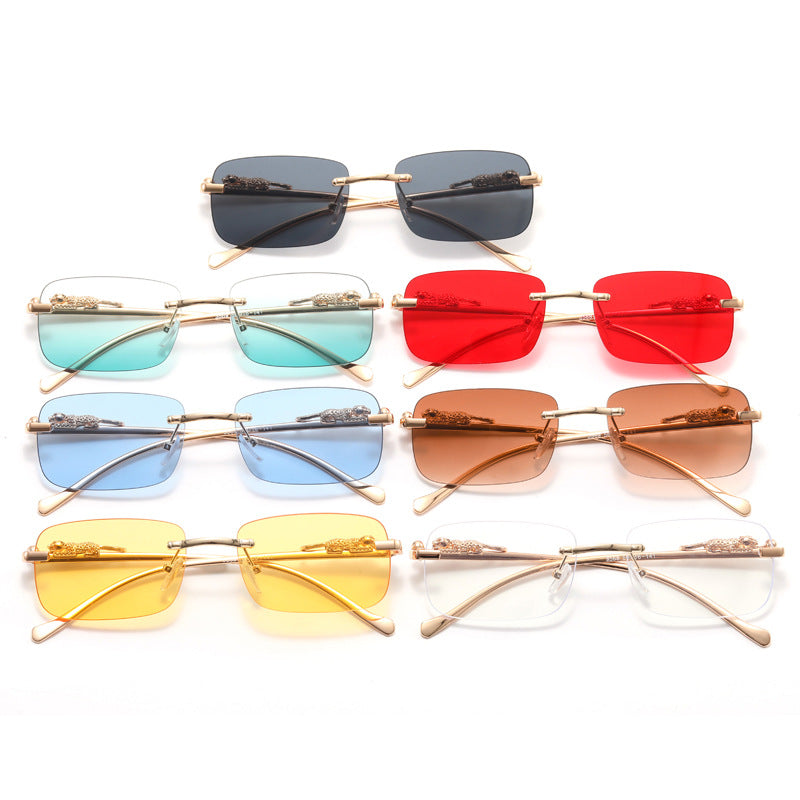 Damen Designer-Sonnenbrille mit feinem Metallrahmen und luxuriösen Details Brehn