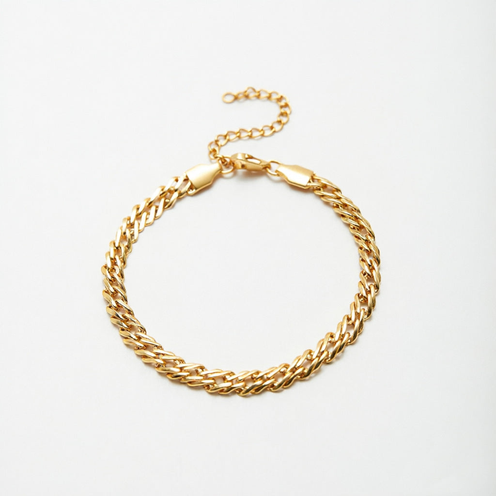Stylische verwobene Kettenarmband Brehn
