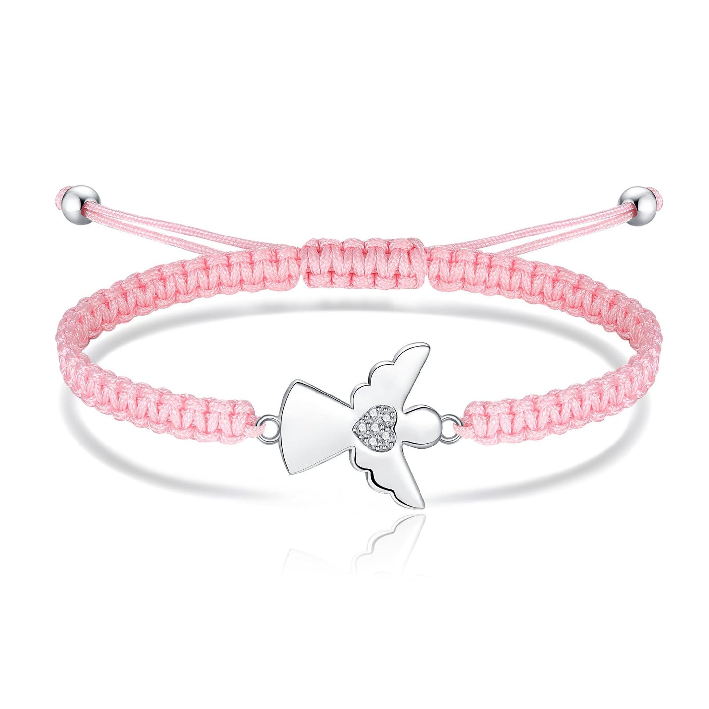 Verstellbares Engel Charm Armband Brehn