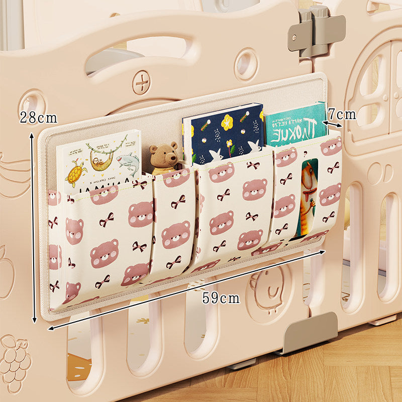 Spielplatz Tür Hängender Multi-Taschen Organizer für Babyspielzeug Bücher und Hausschuhe