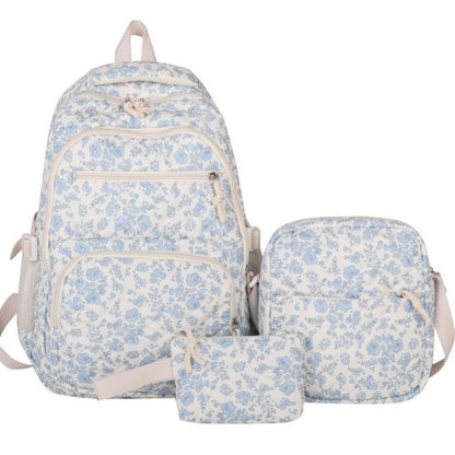 Multi-Zweck Blumenmuster Rucksack Set