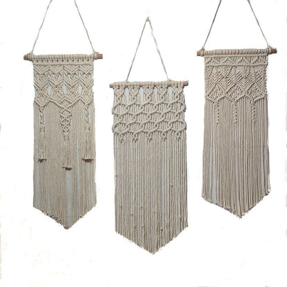 Bohemian Makramee Wandteppich Brehn