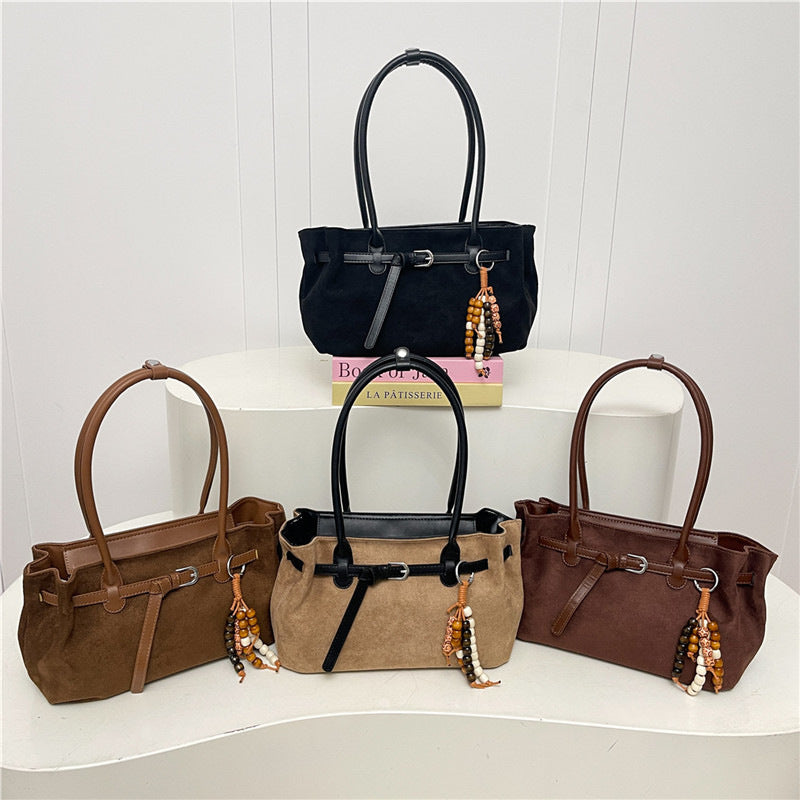 Wildleder Tote Bag Brehn