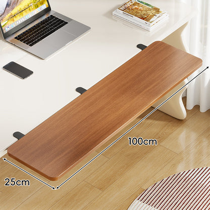 Unter-Tisch Gleitschienen-Tastaturablage und Schreibtischverlängerung mit sanfter Gleitmontage