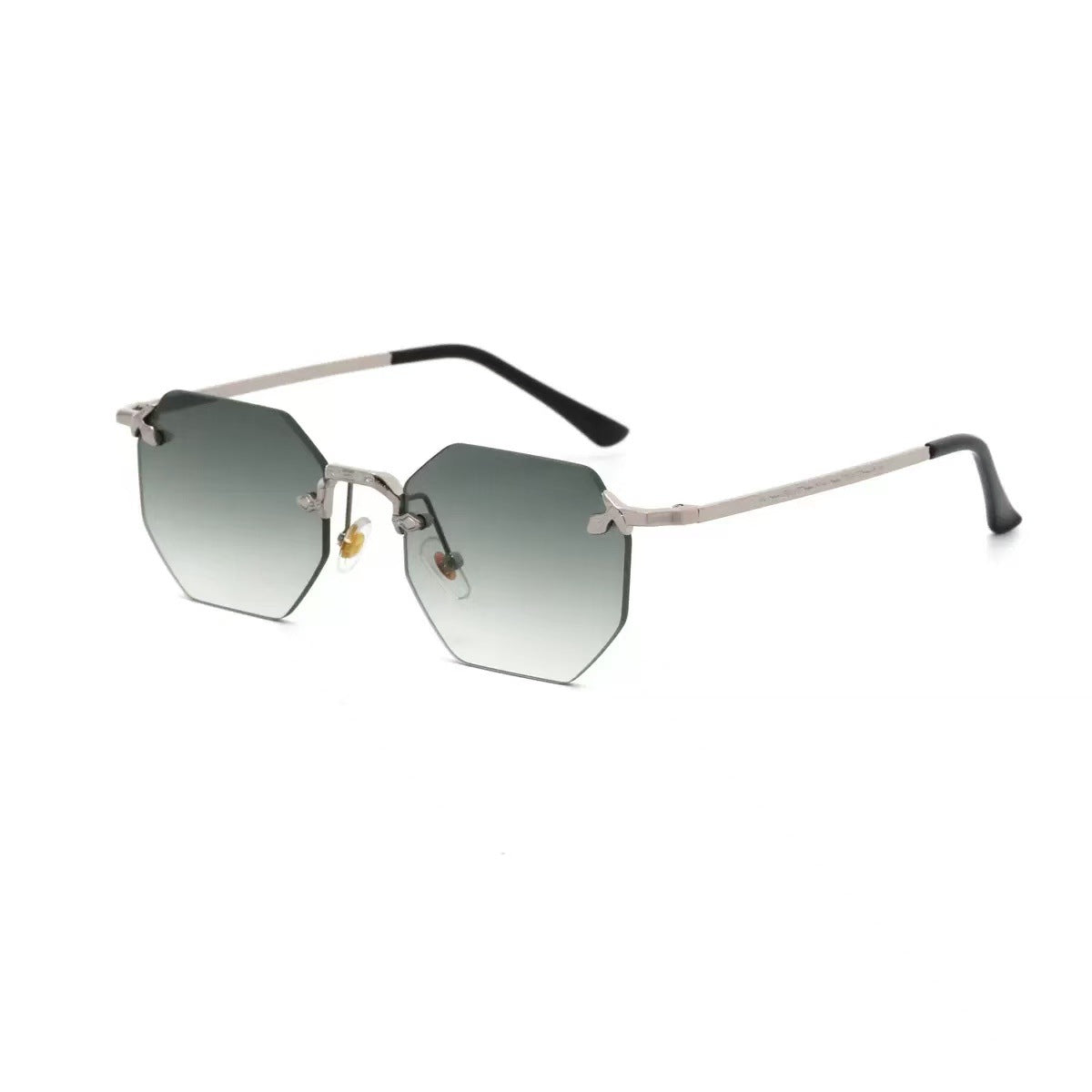 Damen stylische Sonnenbrille im modernen Oktagon-Design Brehn