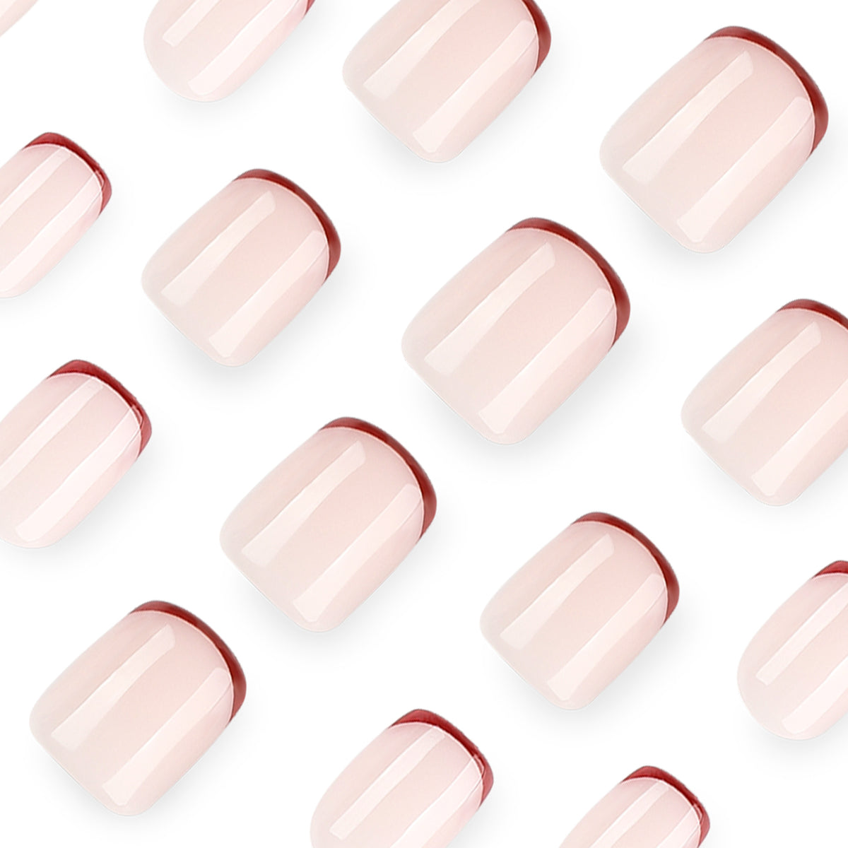 Elegante und stilvolle Nagelkunst mit schmalen farbigen Akzenten Brehn