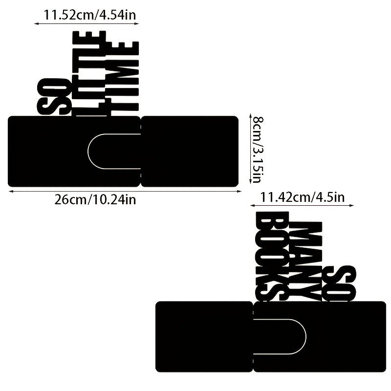 Künstlerische Zitat Buchstützen