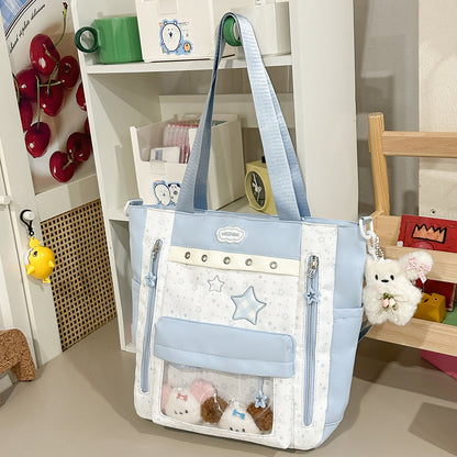 Transparente Taschen-Rucksack Brehn