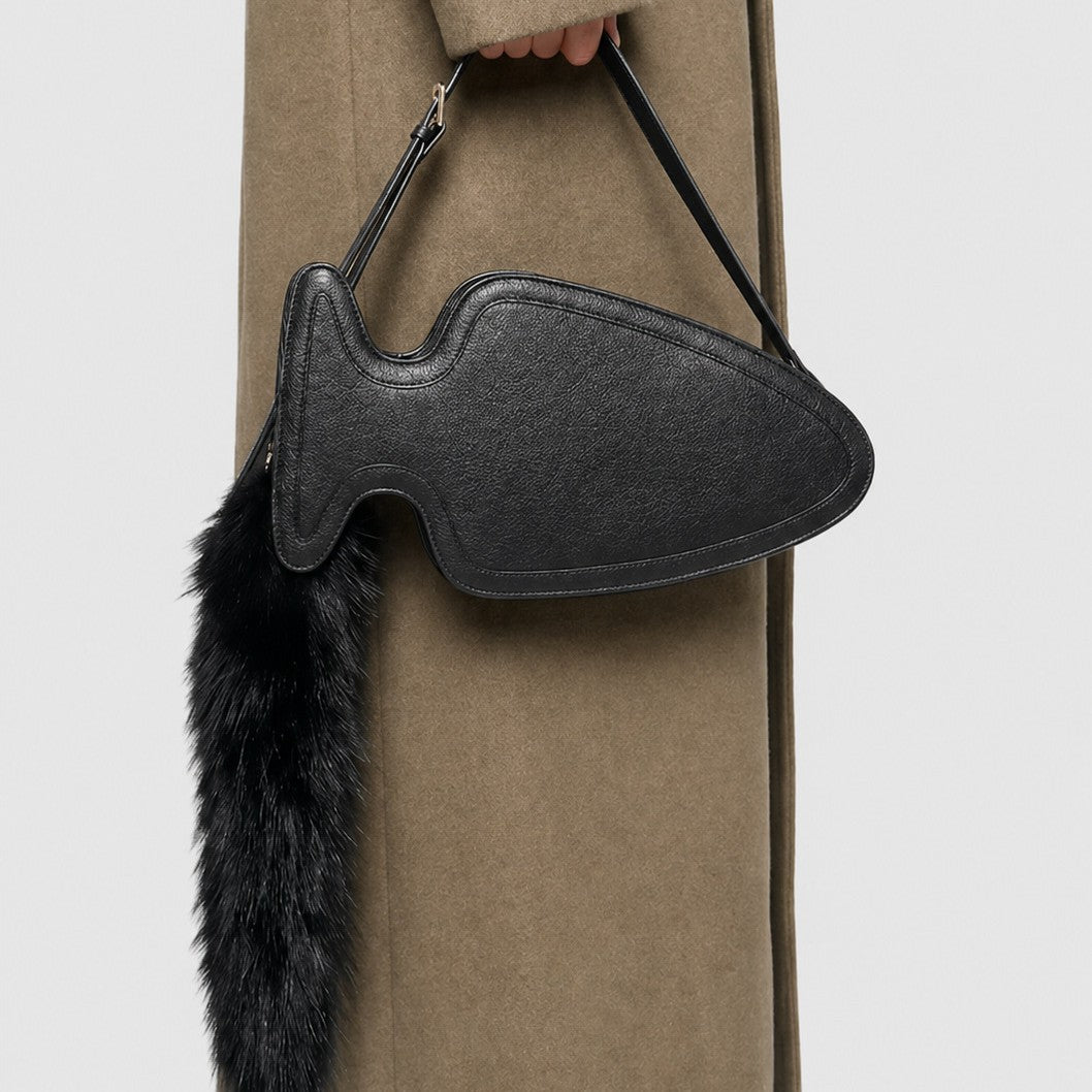 Verspielt Fischförmige Handtasche