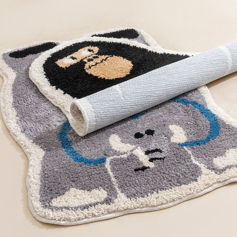 Badematte in Gorilla-Form mit rutschfester Unterseite Brehn