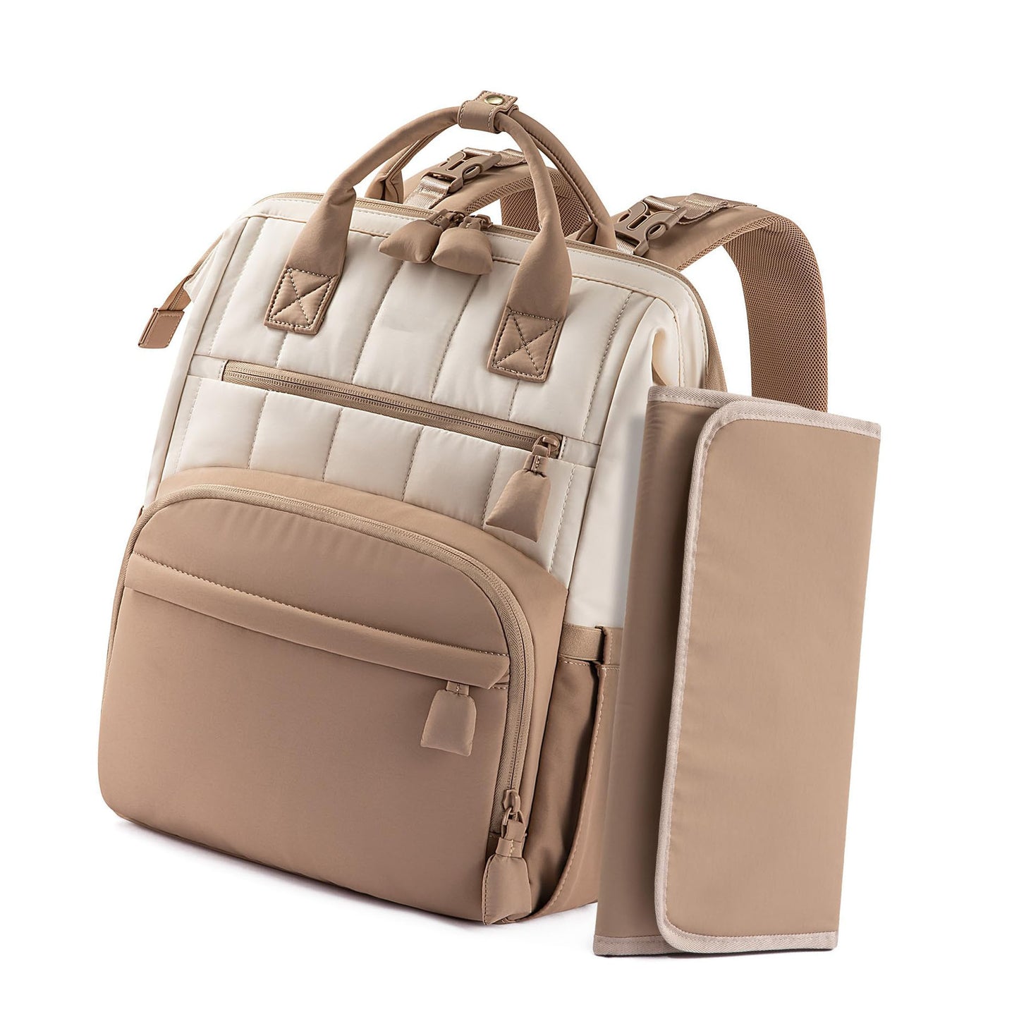 Unisex multifunktionaler Laptop-Rucksack mit mehreren Fächern und ergonomischem Tragesystem Brehn