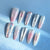 Künstlerisches Metallic Nagelkunst Design Brehn