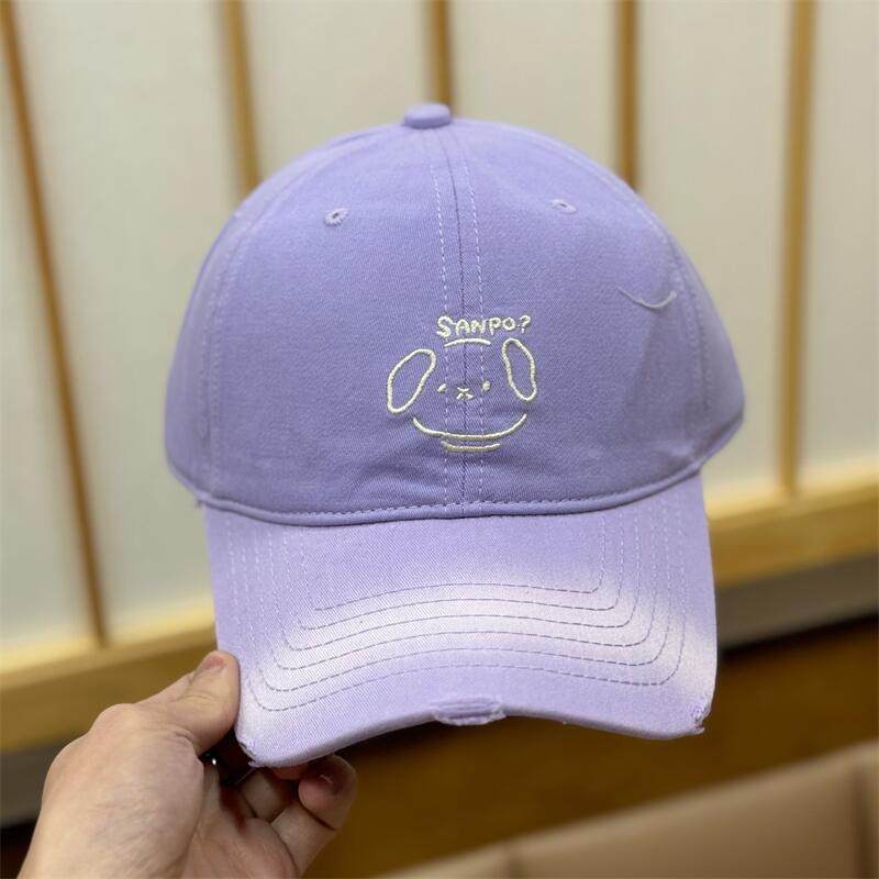 Damen Freizeit Charakter-Stickerei Baseball-Cap Brehn
