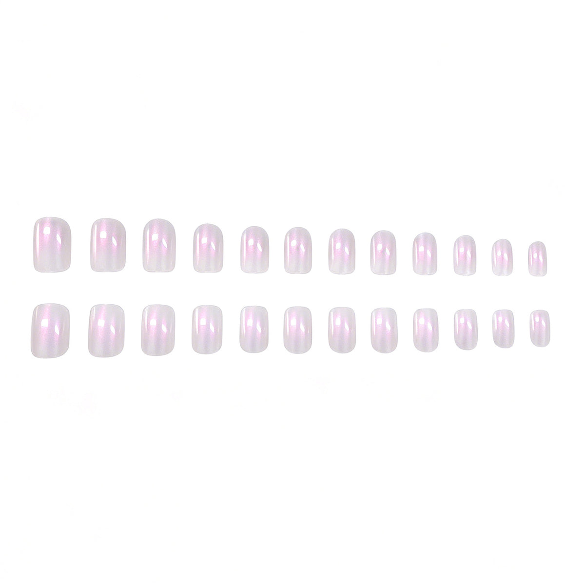 Glänzende reflektierende Nagelverstärkungen Brehn