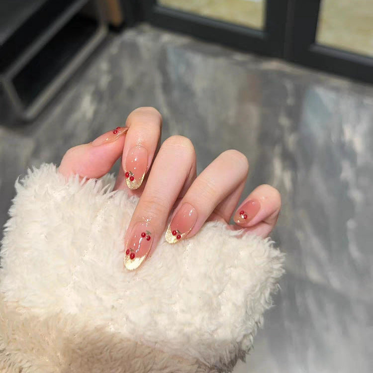 Kirschblüten Press-On Nagelkunst Brehn
