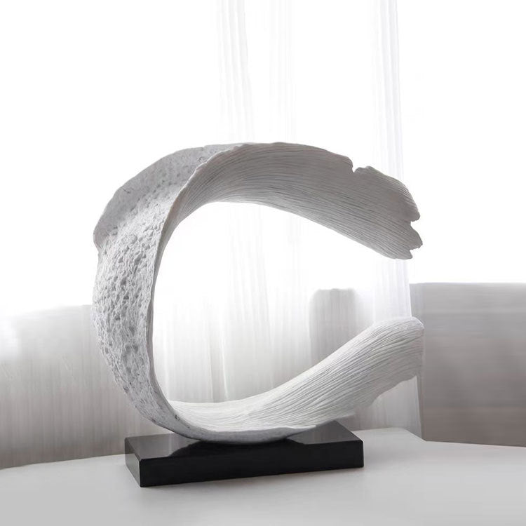 Moderne abstrakte dekorative Skulptur