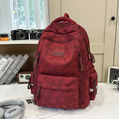 Multi-Funktionaler Texturierter Schulrucksack