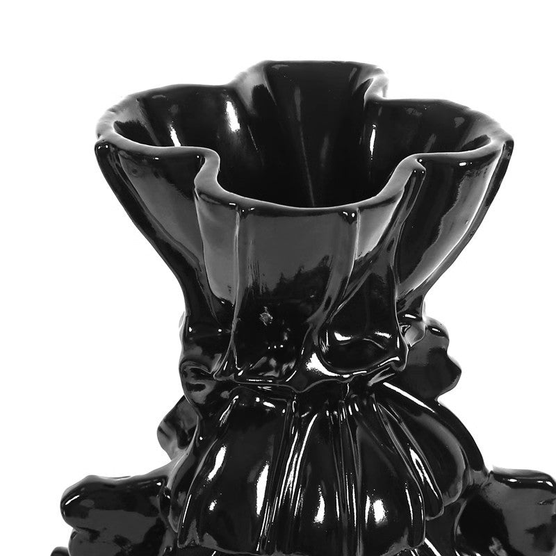 Dekorative skulpturale Blumenvase