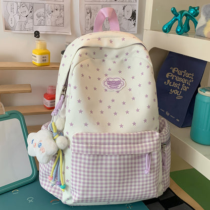 Stylischer Sternen-Print Rucksack Brehn
