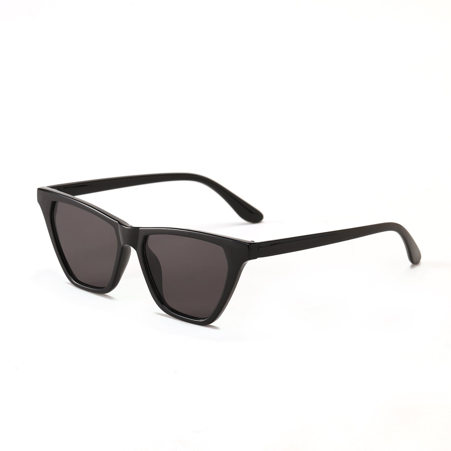 Damen Cat-Eye Sonnenbrille mit modernem, durchscheinendem Rahmen Brehn