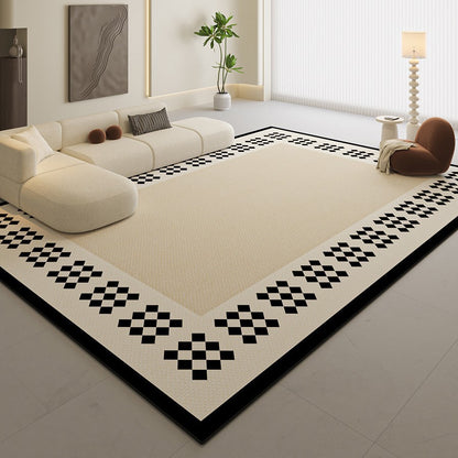 Minimalistischer strukturierter Teppich