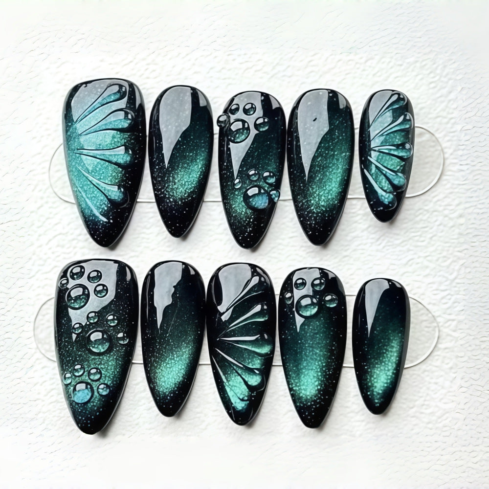 Kreative Nagelspitzen mit Wasserfall-Effekt Brehn