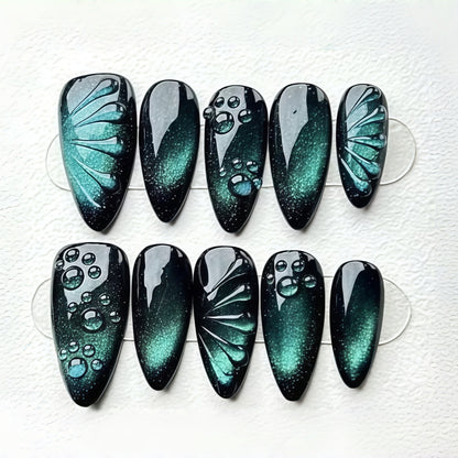 Kreative Nagelspitzen mit Wasserfall-Effekt Brehn