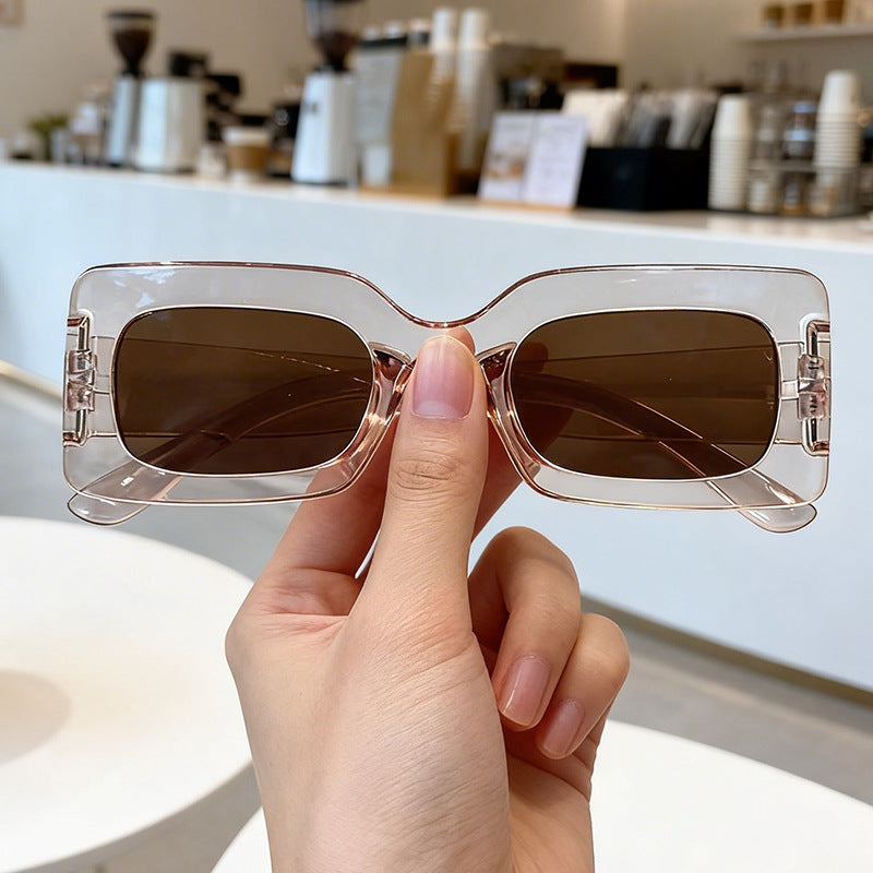 Bold Retro Quadrat Sonnenbrille Brehn