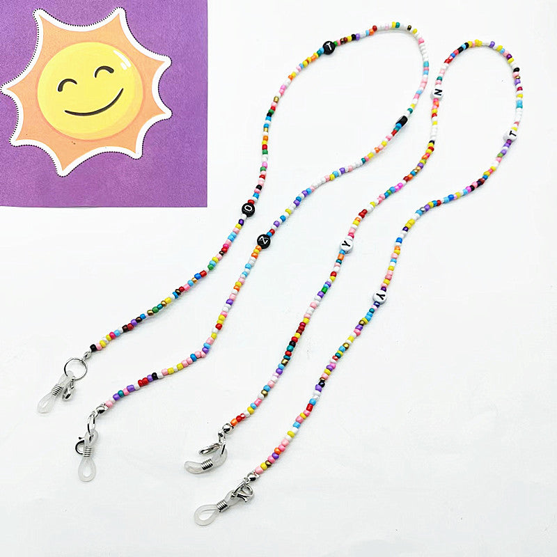 Bunte Bead-Brillenkette Brehn
