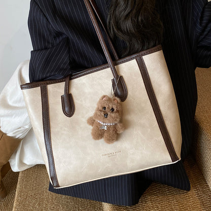Lässige Kunstleder Tasche