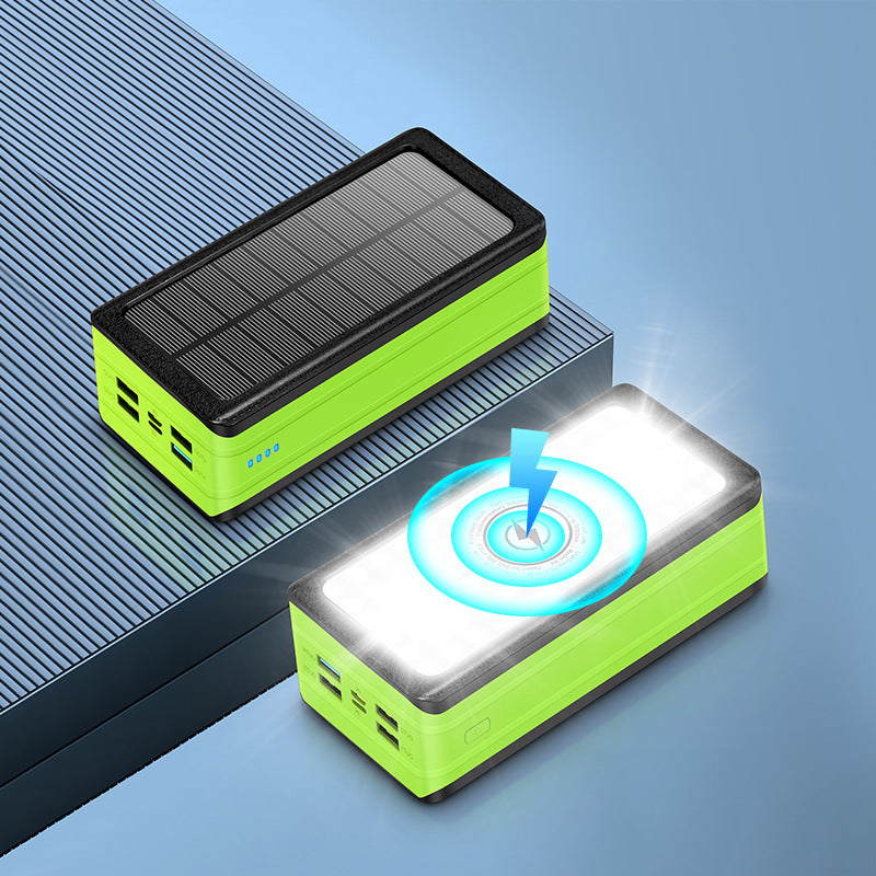 Solar Powerbank mit LED-Lampe Brehn