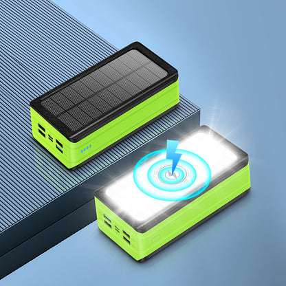 Solar Powerbank mit LED-Lampe Brehn