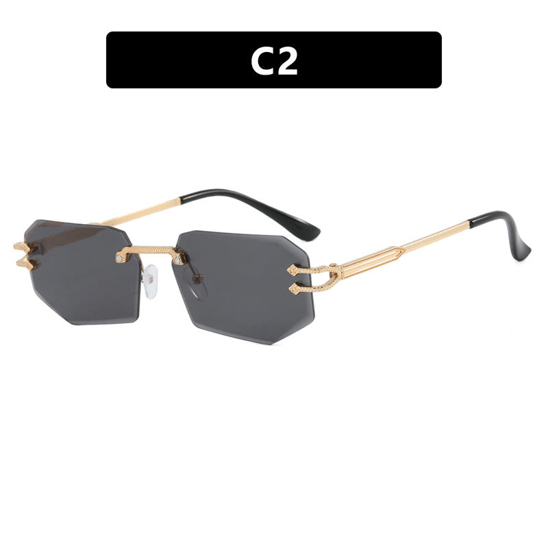 Damen geometrische Fashion-Sonnenbrille Brehn