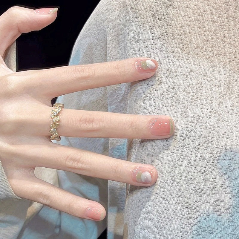 Künstlerische 3D Blumen Nagelverlängerungen