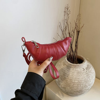 Texturiertes Mini Crossbody Täschchen Brehn