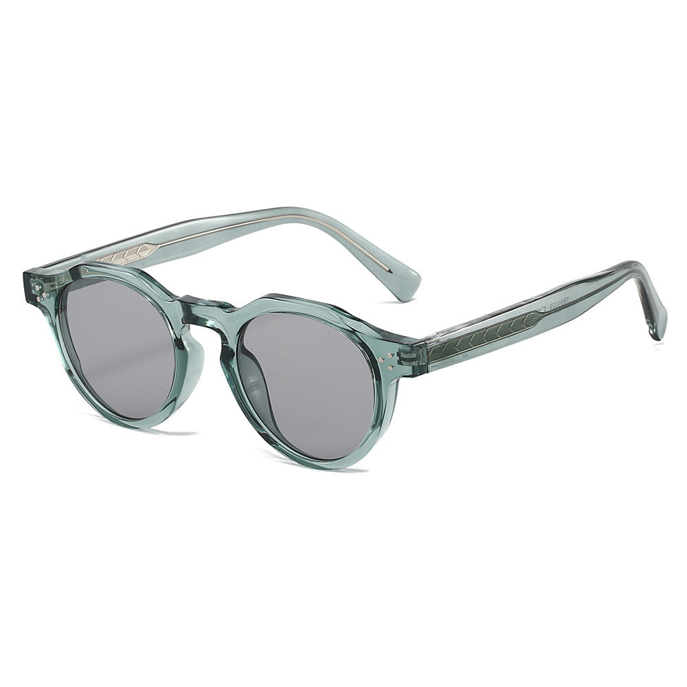 Damen Stilvolle Sonnenbrille im innovativen achteckigen Design Brehn
