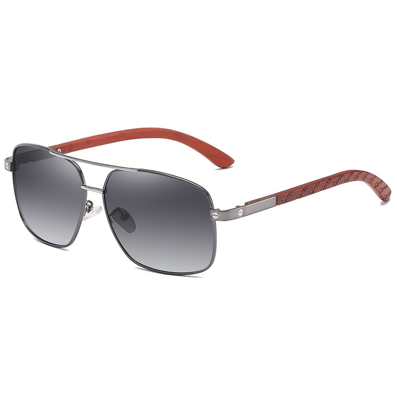 Damen stilvolle quadratische Sonnenbrille mit komfortablem Nasenpolster Brehn