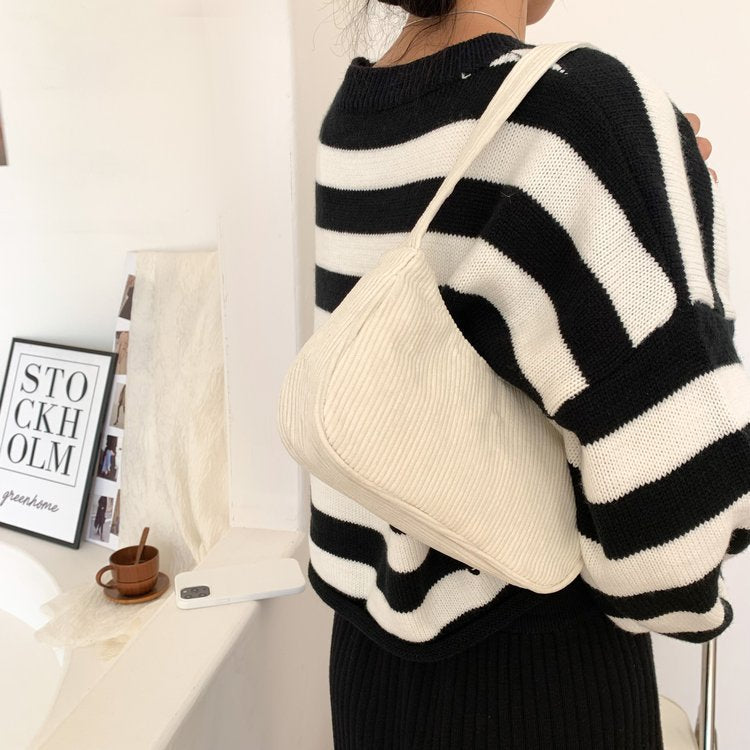 Modische Cord Handtasche Brehn