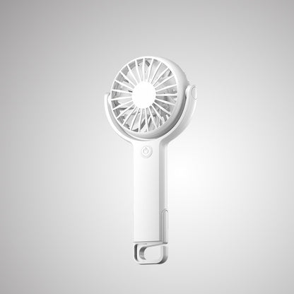 Damen tragbarer Handventilator mit ergonomischem Griff und variabler Windstärke Brehn