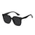 Damen Oversized Sonnenbrille mit modernem, kontrastierendem Design Brehn