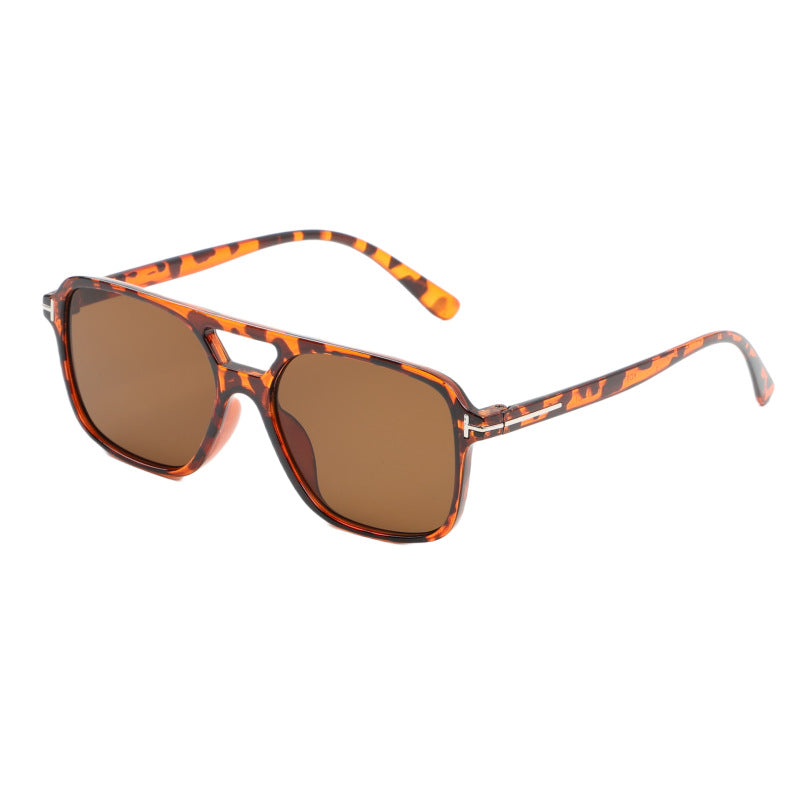 Damen modische Sonnenbrille im trendigen Schildpatt-Design Brehn
