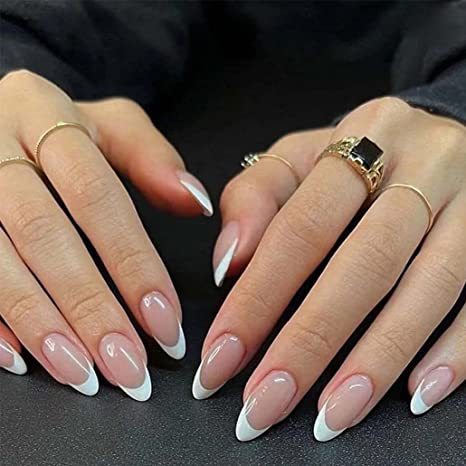 Elegante French Tip Press-On Nägel Brehn 1789085735