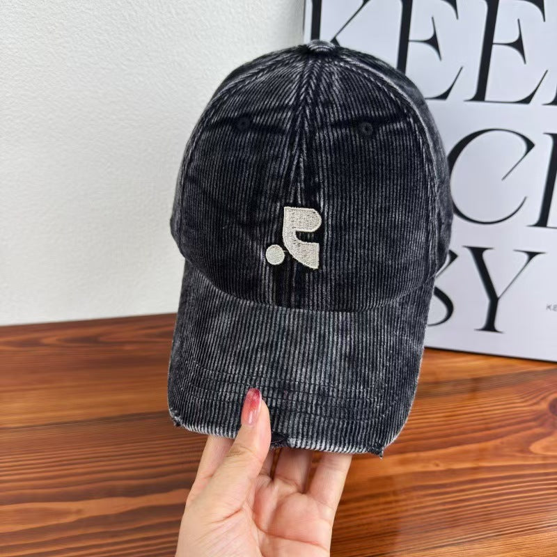 Damen Samt-texturiertes Baseballcap Brehn