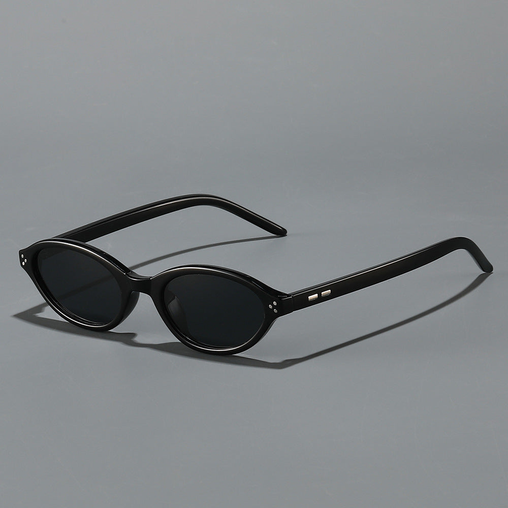 Retro-inspirierte ovale Rahmen-Sonnenbrille Brehn 1787812534