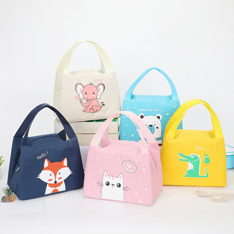 Süße Bärenprint isolierte Lunch-Tasche Brehn