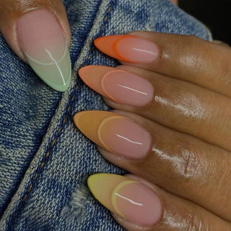 Künstliche Nagelspitzen mit Farbverlauf Brehn