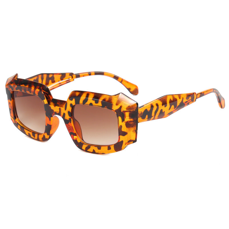 Damen trendige geometrische Sonnenbrille Brehn