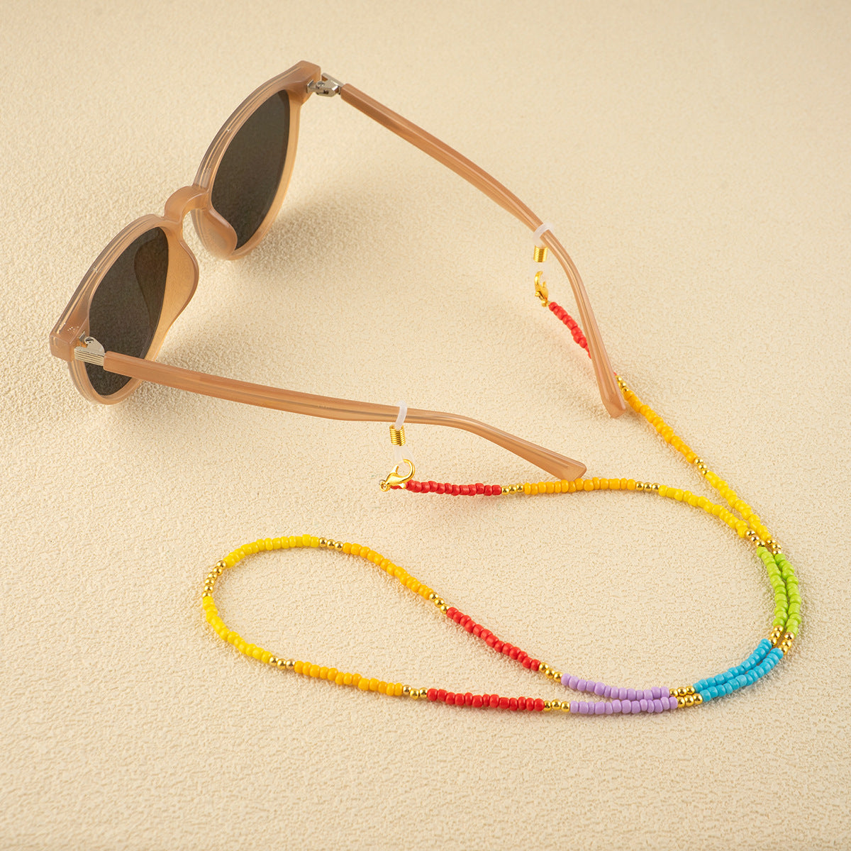 Bunte Perlen-Brillenhalter Brehn