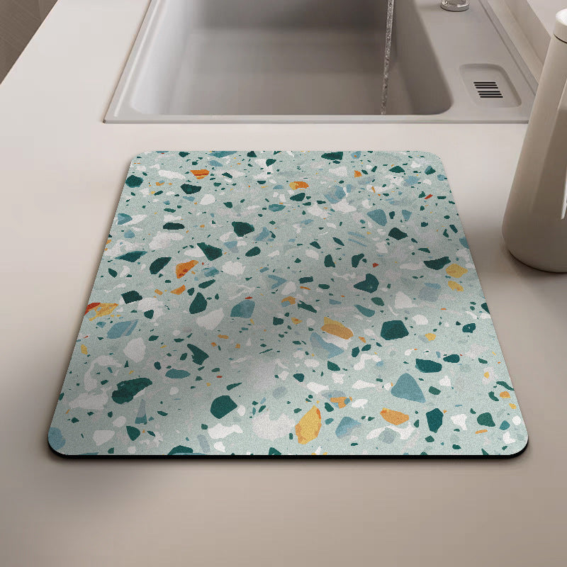 Künstlerische Terrazzo-Muster Küchenmatte Brehn