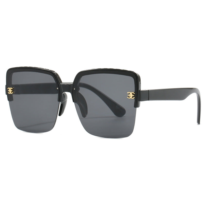 Damen oversized quadratische Sonnenbrille mit hochwertigen Gläsern Brehn